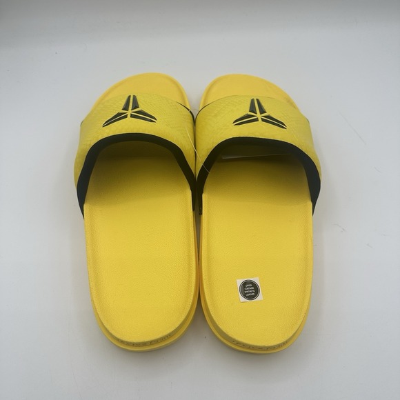 Nike Kobe Offcourt Slide Mens 10 Lightning‎ Yellow/Black Sandals IF2870-700 main image 7